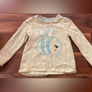 Gymboree “Bee Happy” Long Sleeve 2T